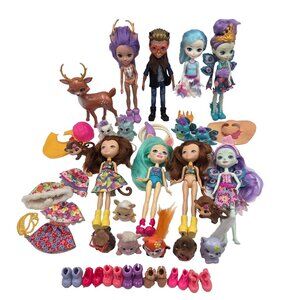 Enchantimals Doll And Accessories Lot Dolls Animals Accessory Mattel Read